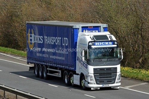 Truck photo 12x8 volvo fh500 - -,