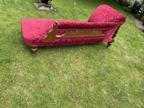 Chaise longue dark - -dark, oak.