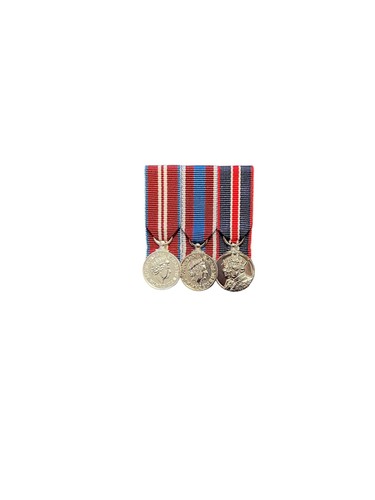 Court mounted miniature medal - miniature,