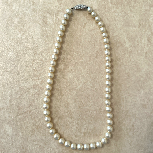 Vintage pompadour faux pearl - vintage,
