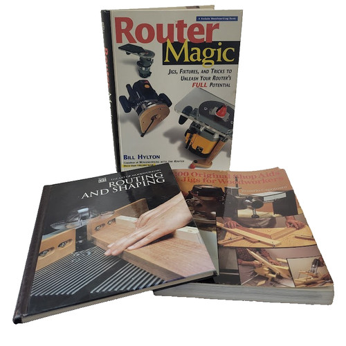 Wood router book bundle - wood,