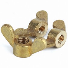 Solid Brass Wing Nuts Butterfly Nut M3 M4 M5 M6 M8 M10 M12 M14 M16