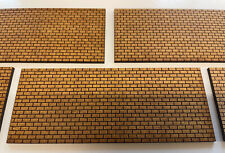 5x N Gauge Brick Walls. Model