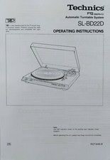 Technics SL-BD22D - Stereo