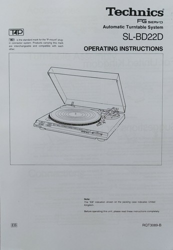 Technics bd22d stereo - sl-bd22d,