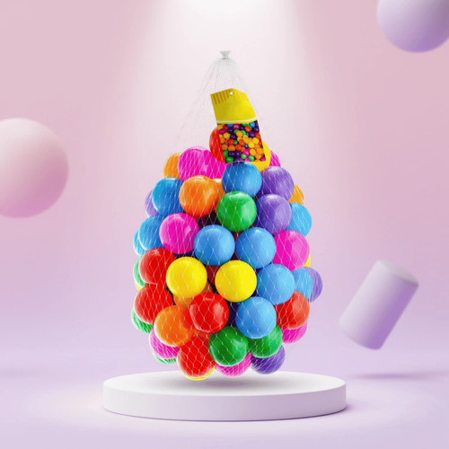 100 soft plastic ocean - x, balls