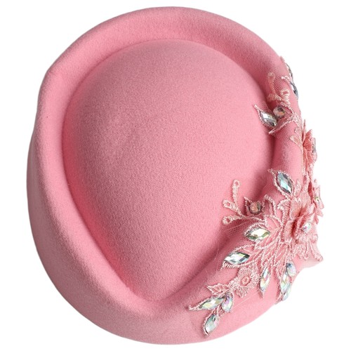 Womens pillbox hat lace - hat, floral