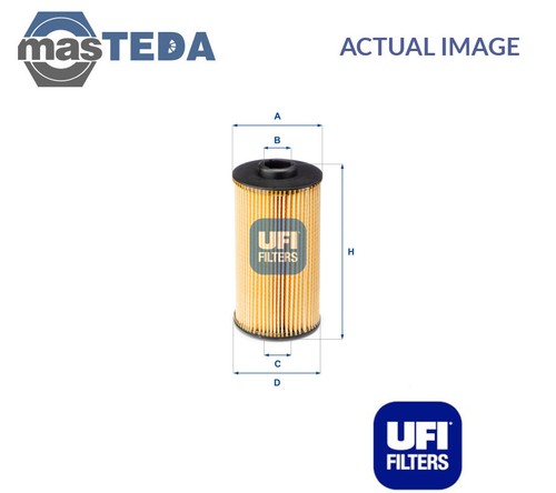 2503800 engine oil filter ufi - 2503800,