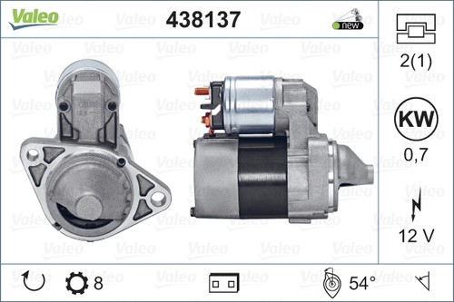 New starter for nissan almera - new,