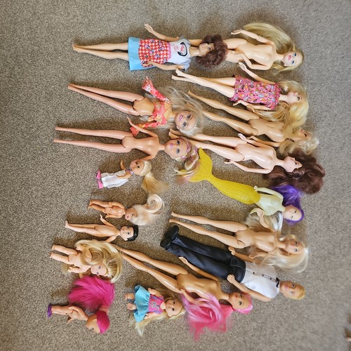 Joblot unbranded dolls - 17,