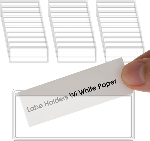 Self adhesive label holder - self-adhesive,