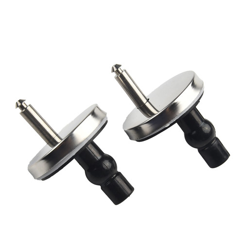 Toilet seat hinges - 2x,