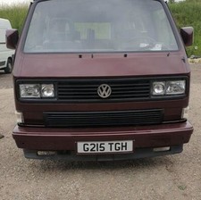 Pair Square Head lamps H4 VW