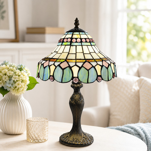Tiffany style inch table - inch,