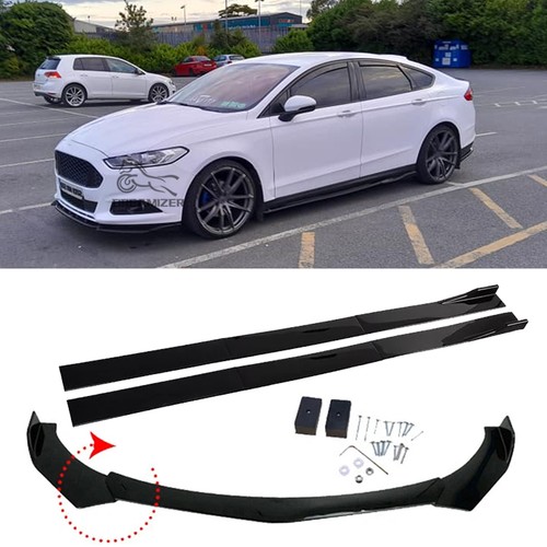 Front bumper lip spoiler - bumper,