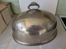 ANTIQUE SILVER PLATED MEAT