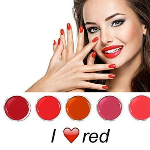Love red colour - colour, gel