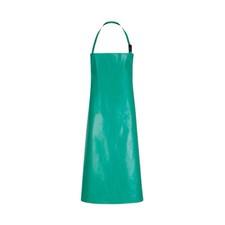 Green Chemical Oil Resistant PVC Apron Waterproof Heavy Duty PPE 42” X 36”