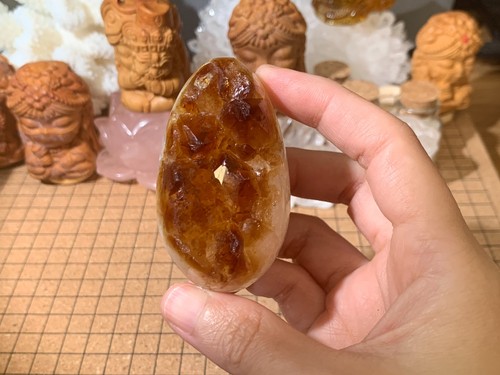 Small natural citrine - natural,