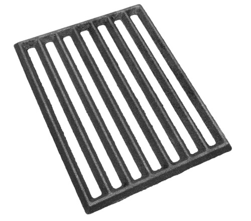 Square cast iron grill - cast, grate