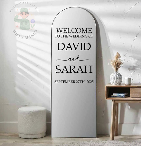 Welcome the wedding vinyl - to,