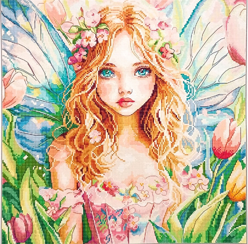 Butterfly fairy tulips - tulips,