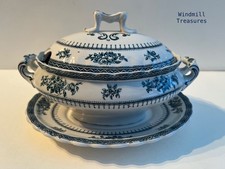 LOSOL WARE SHREWSBURY TUREEN & SAUCER KEELING & CO - GREAT CONDITION