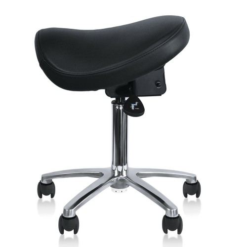 Adjustable back less - back, ergonomic