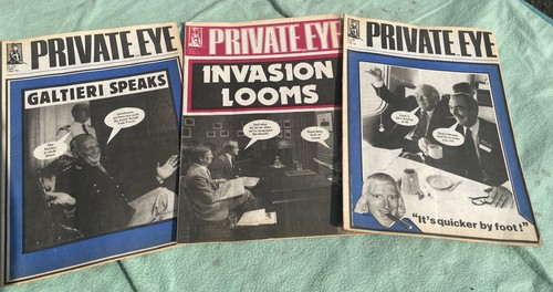 Private eye magazine - eye, 1982