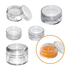 3ml 5ml 10ml Round Empty Clear