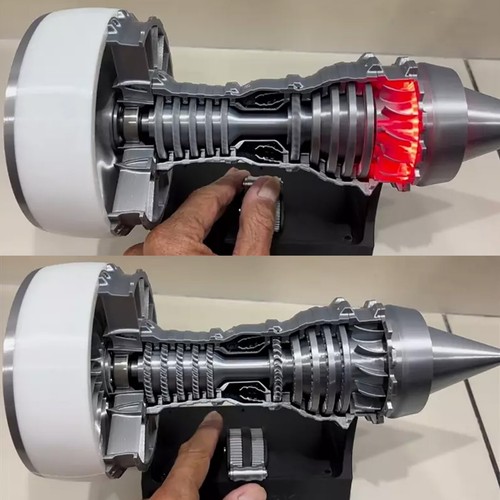 Aircraft turbofan engine - aircraft,