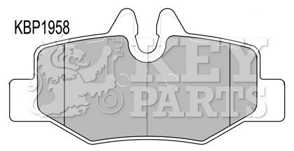 Key parts kbp1958 brake pad - key,