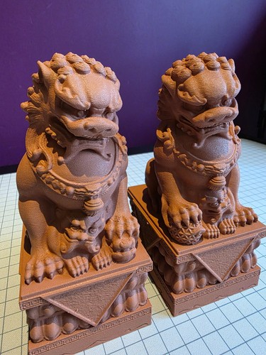 Foo dogs chinese pair - dogs,