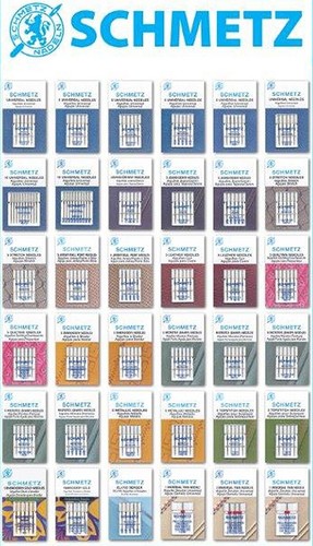 Schmetz sewing machine needles - schmetz,