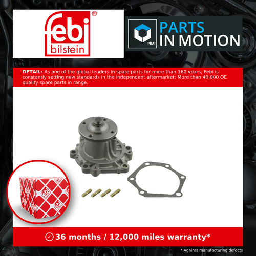 Water pump fits toyota land - pump,
