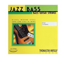 Thomastik-Infeld JF365 Jazz Flat Wound Bass Guitar Strings - .044-.136 Super ...