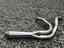 Harley Davidson Dyna 1991–2017 Custom 2-Into-1 Stainless Exhaust | Performance