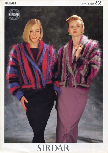 Sirdar 8981 lady jacket - lady, mohair