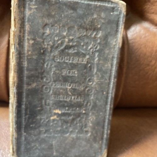 Antique 1852 holy bible - 1852,