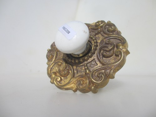 Victorian brass door bell - victorian,