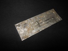 WW2 German Luftwaffe Typenschild - JUNKERS AIRCRAFT DATA PLATE - Ju87 Ju88 NICE!