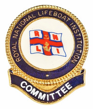 Vintage Old The Royal National Lifeboat Institution RNLI Committee Members Badge