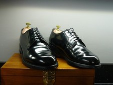Barker Black Leather Made in