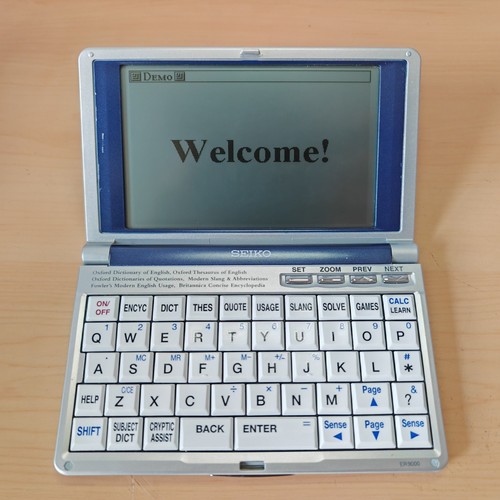 Seiko er9000 dictionary - seiko,