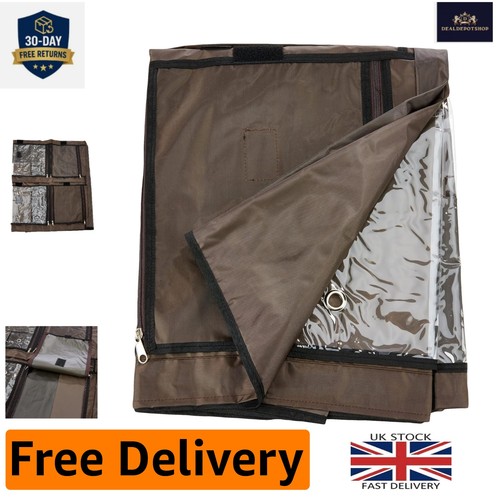 Protective hutch cover for - protective,