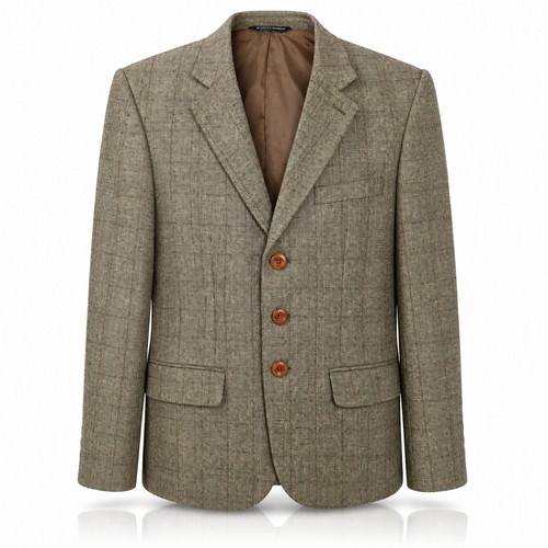 Mens tweed blazer jacket - tweed,