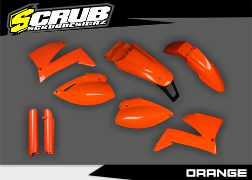 Plastics kit ktm lc4 supermoto - ktm,