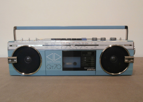 Rare sharp stereo radio - sharp, qt-70