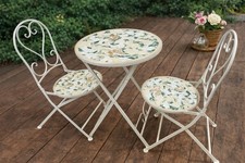 Floral Mosaic Bistro Garden