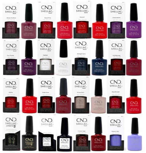 Cnd shellac nail gel polish - shellac,